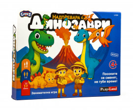 Настолна игра PlayLand - Надпревара с динозаври L-314