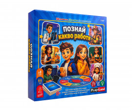 Детска забавна настолна игра PlayLand - Познай какво работя L-319
