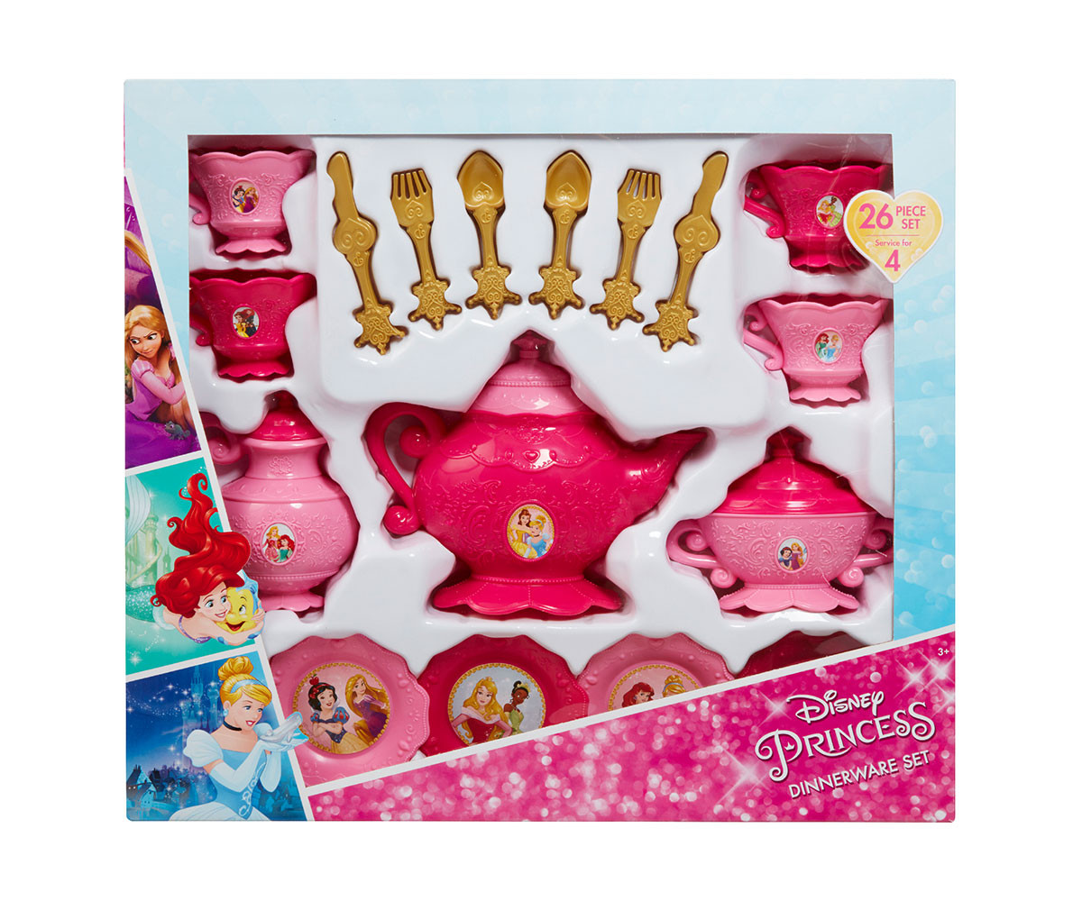 Детски комплект прибори за хранене Дисни принцеси