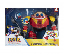 Jakks Pacific 409264-V1 - Sonic - Giant Eggman Robot Battle Set