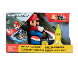 Jakks Pacific 408744 - Nintendo 2.5'' spin out Mario kart-Mario
