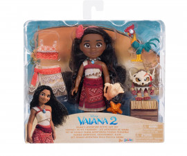 Jakks Pacific 239764 - Disney Vaiana 2: Vaiana & Character Friends Petite Set 15 cm. With extra fashion