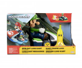 Jakks Pacific 408754 - Spin Out Luigi Kart with Banana