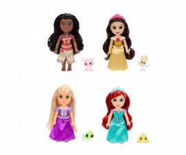 Jakks Pacific 277284-V1 - Disney Princess Petites With Character Friend Metallic Bodice 15 cm Assortment