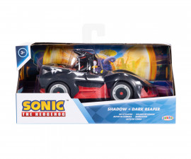 Jakks Pacific 428254-V1 - Sonic - 2.5” Figure With Rev Up Racer Shadow W/ Dark Reaper