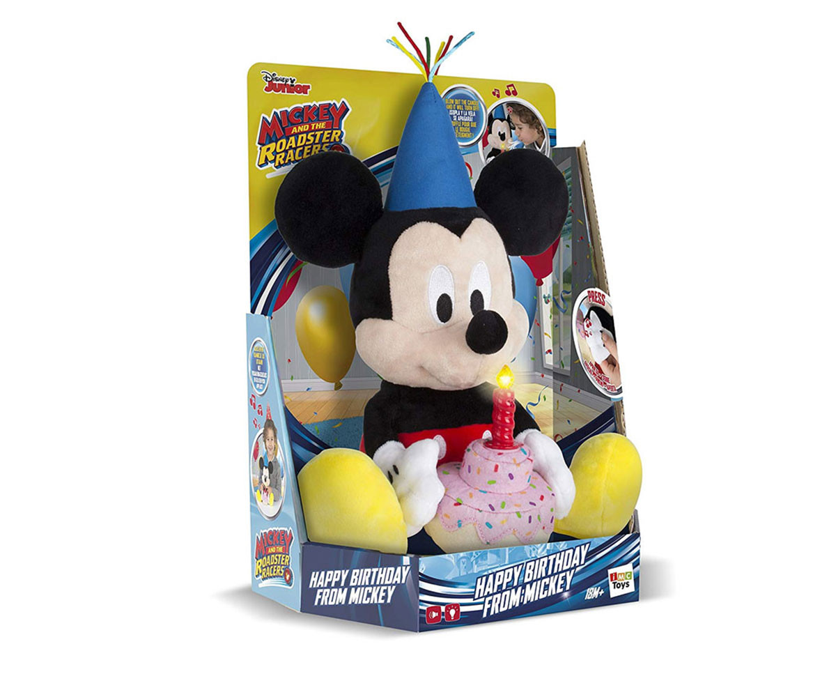 детска интерактивна плюшена играчка Честит Рожден Ден от Мики