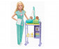Barbie GKH23 - Baby Doctor Playset with Blonde Doll, 2 Infant Dolls, Exam Table and Accessories thumb 2