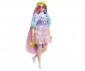 Детска играчка за момиче кукла Barbie - Екстра мода, с двуцветна коса thumb 4