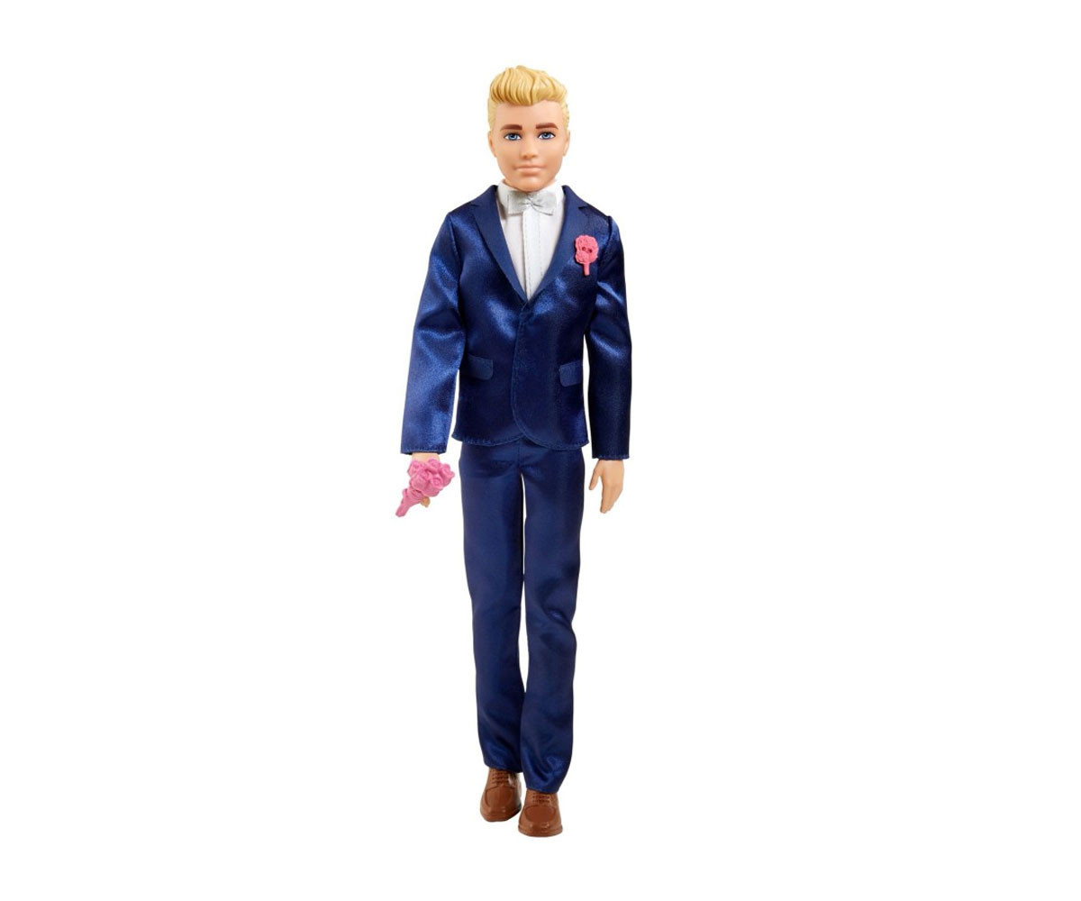 Детска играчка модни кукли Barbie GTF36 Кукла Barbie - Младоженец