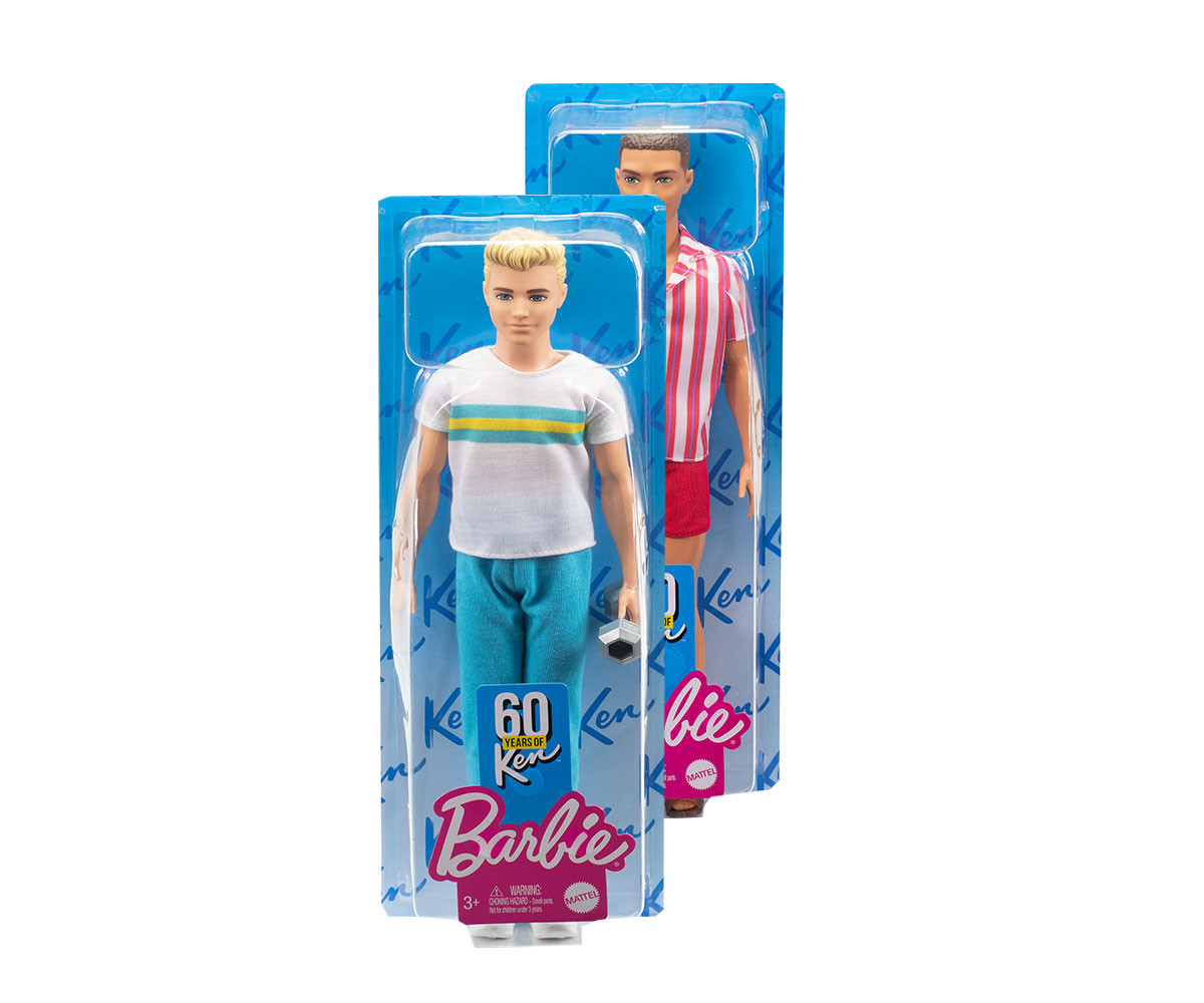 Детска играчка модни кукли Barbie GRB41 - Кен (60-та годишнина), асортимент