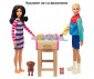 Детска играчка модни кукли Barbie GRG75 - Мини игрален комплект, футболна маса thumb 4