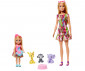 Игрален комплект кукла Barbie - Барби и Челси: Изгубеният рожден ден GTM82 thumb 2