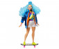 Игрален комплект кукла Barbie - Екстра: Синя къдрава коса GRN30 thumb 3