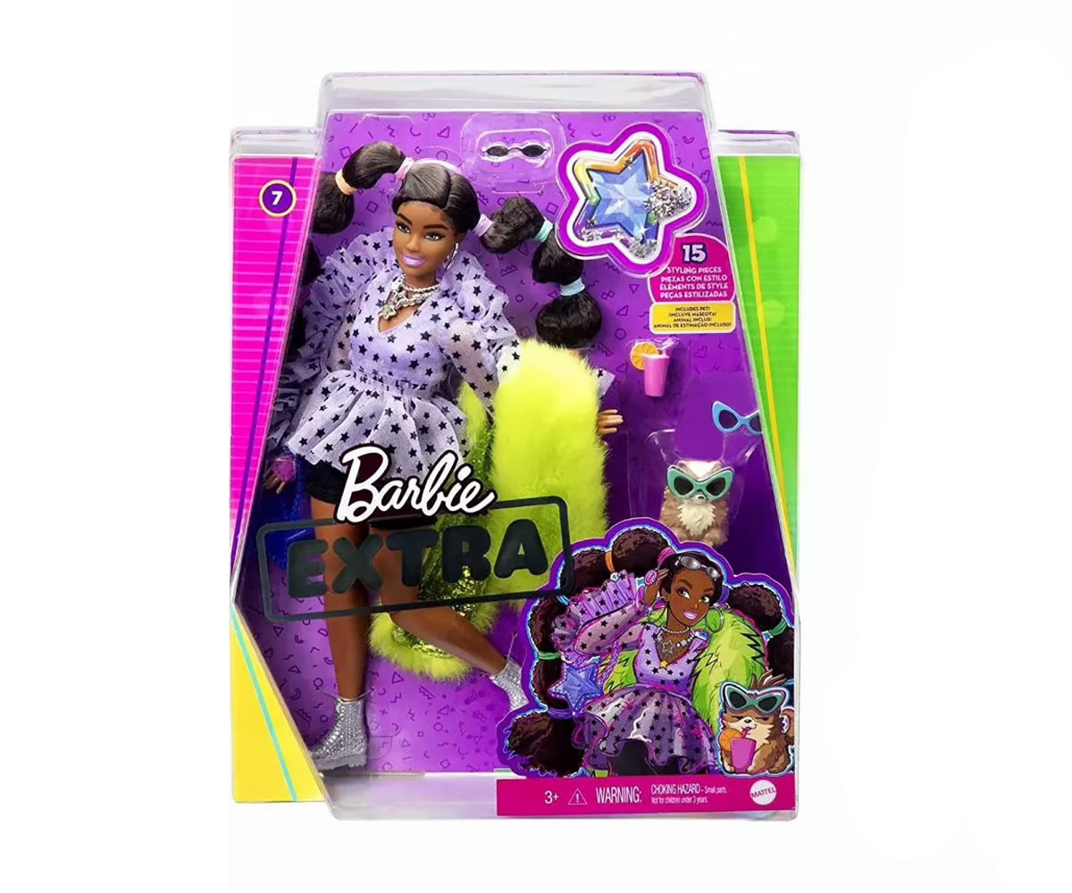 Игрален комплект кукла Barbie - Екстра: Със стилни опашки GXF10