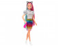 Игрален комплект кукла Barbie - Леопардова коса с дъга GRN81 thumb 3