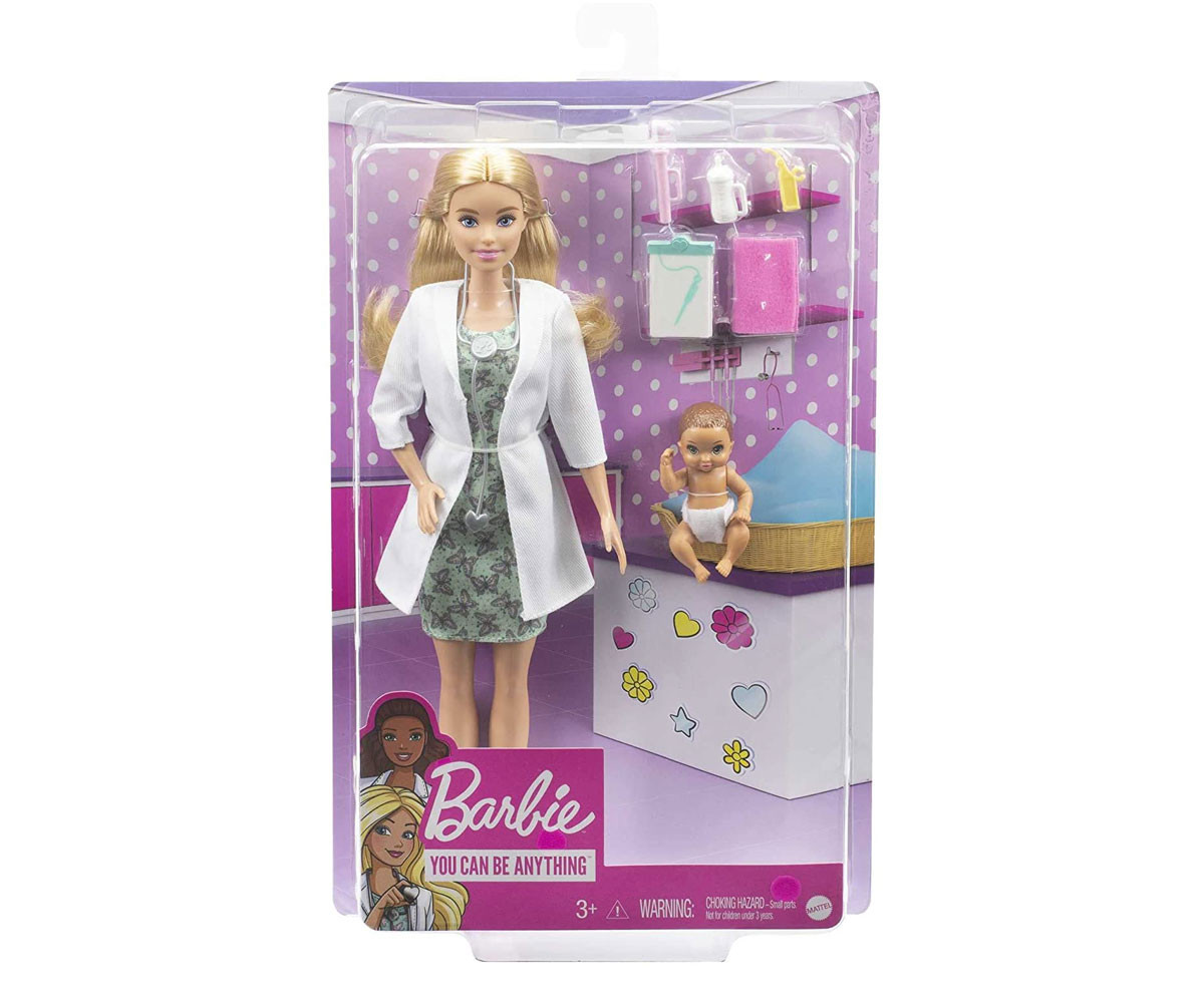 Кукла Barbie - Професия лекар GVK03