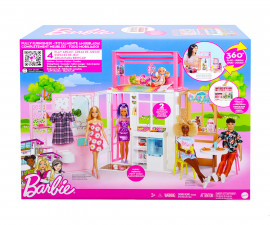 Кукла Barbie - Компактна преносима къща HCD47