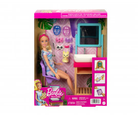 Кукла Barbie - Комплект процедури за лице HCM82