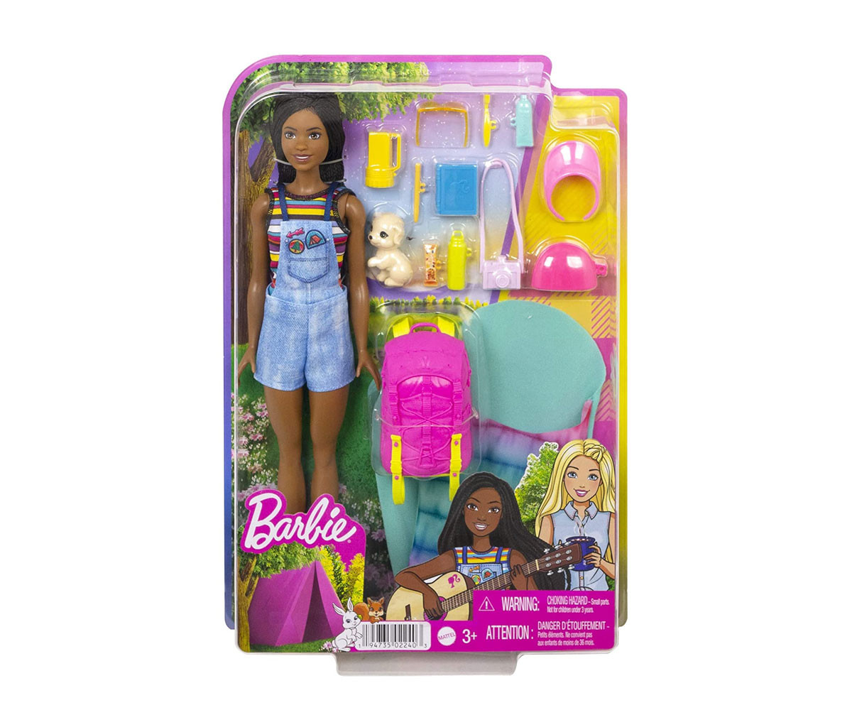 Кукла Barbie - На къмпинг: кукла Бруклин HDF74