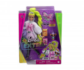 Кукла Barbie - Екстра: С неоновозелена коса HDJ44
