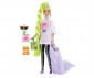 Кукла Barbie - Екстра: С неоновозелена коса HDJ44 thumb 2