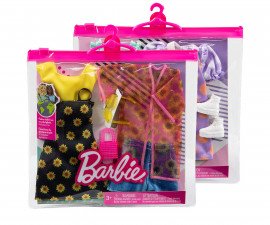Кукла Barbie - Двоен комплект модни дрехи, асортимент GWF04