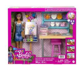 Кукла Barbie - Комплект студио на художник HCM85