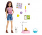 Кукла Barbie - На къмпинг: Комплект сестри и домашни любимци, брюнетка HDF69 thumb 2