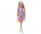 Игрален комплект за деца Кукла Barbie - Кукла с дълга коса и звезди HCM88 thumb 3