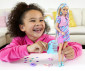 Игрален комплект за деца Кукла Barbie - Кукла с дълга коса и звезди HCM88 thumb 6