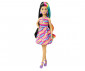 Игрален комплект за деца Кукла Barbie - Кукла с дълга коса и сърца HCM90 thumb 4