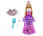 Игрален комплект за деца Кукла Barbie - Дриймтопия: 2в1, с трансформация принцеса/русалка GTF92 thumb 2