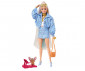 Игрален комплект за деца Кукла Barbie - Екстра: От рок банда в ярки цветове HHN08 thumb 2