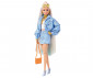 Игрален комплект за деца Кукла Barbie - Екстра: От рок банда в ярки цветове HHN08 thumb 3