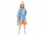 Игрален комплект за деца Кукла Barbie - Екстра: От рок банда в ярки цветове HHN08 thumb 4