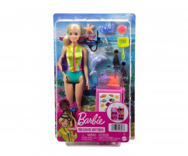 Кукла Barbie - Игрален комплект морски биолог HMH26