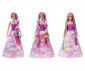 Кукла Barbie Дриймтопия - Игрален комплект кукла с шарени плитки и аксесоари за прически HNJ06 thumb 5