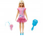 Кукла Barbie - Игрален комплект Моята първа Барби, руса кукла с котенце HLL19 thumb 2