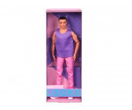 Кукла Barbie - Игрален комплект Мода: Кен с черна коса HJW84