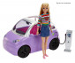 Кукла Barbie - Игрален комплект Електромобил HJV36 thumb 5