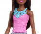 Кукла Barbie - Принцеса, тъмно кестенява коса и лилава пола HGR02 thumb 5