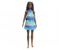 Кукла Barbie - От рециклирана пластмаса, черна коса и синьо облекло GRB37 thumb 2