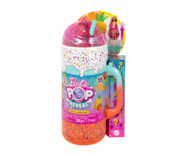 Кукла Barbie - Pop Reveal: Подаръчен игрален комплект с чаша, серия плодове HRK57
