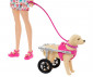 Кукла Barbie - Игрален комплект: На разходка с кученце HTK37 thumb 5