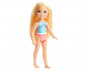 Кукла Barbie - Челси с руса коса по бански с русалка GHV55 thumb 2