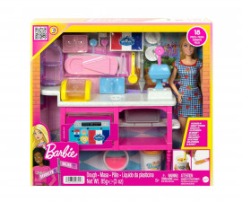 Кукла Barbie - Комплект кафене на Барби HJY19
