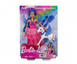 Кукла Barbie - Комплект принцеса и еднорог HRR16