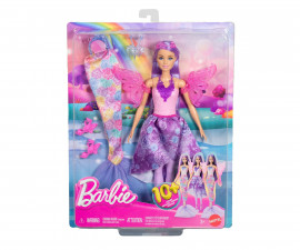 Игрален комплект за деца с кукла Barbie - Принцеса с трансформация в русалка - фея JCP74