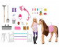 Игрален комплект за деца с кукла Barbie - С кон и конюшня HXJ44 thumb 3