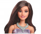 Игрален комплект за деца с кукла Barbie - Fashionistas: Брюнетка в лилаво HYT92 thumb 3
